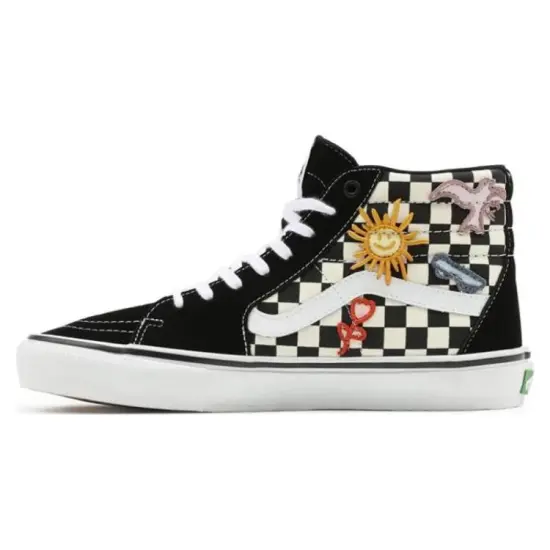 Sk8 Skateistan X Skate Vans  Hi 'Checkerboard'