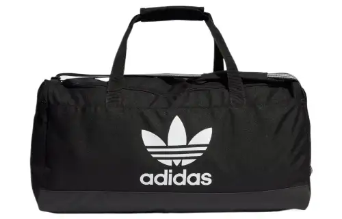 Adidas Originals Trefoil Recycled Polyester Handbag, Shoulder Bag, Crossbody Bag, Travel Bag Regular Unisex Black