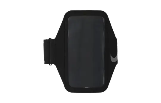 Nike Polyester & PU, Nylon & Aluminum Alloy Running Bag Cell Phone Pouch Unisex Black