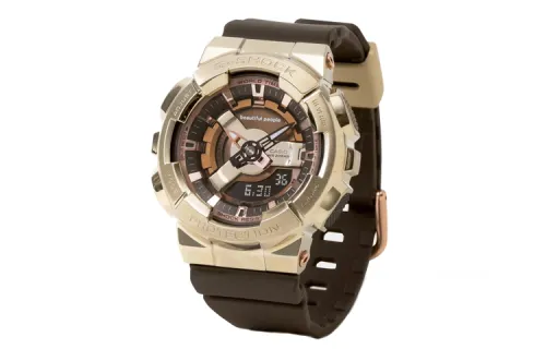 CASIO Unisex Full Metal Series Coffee Watch GM-S110BP-5A