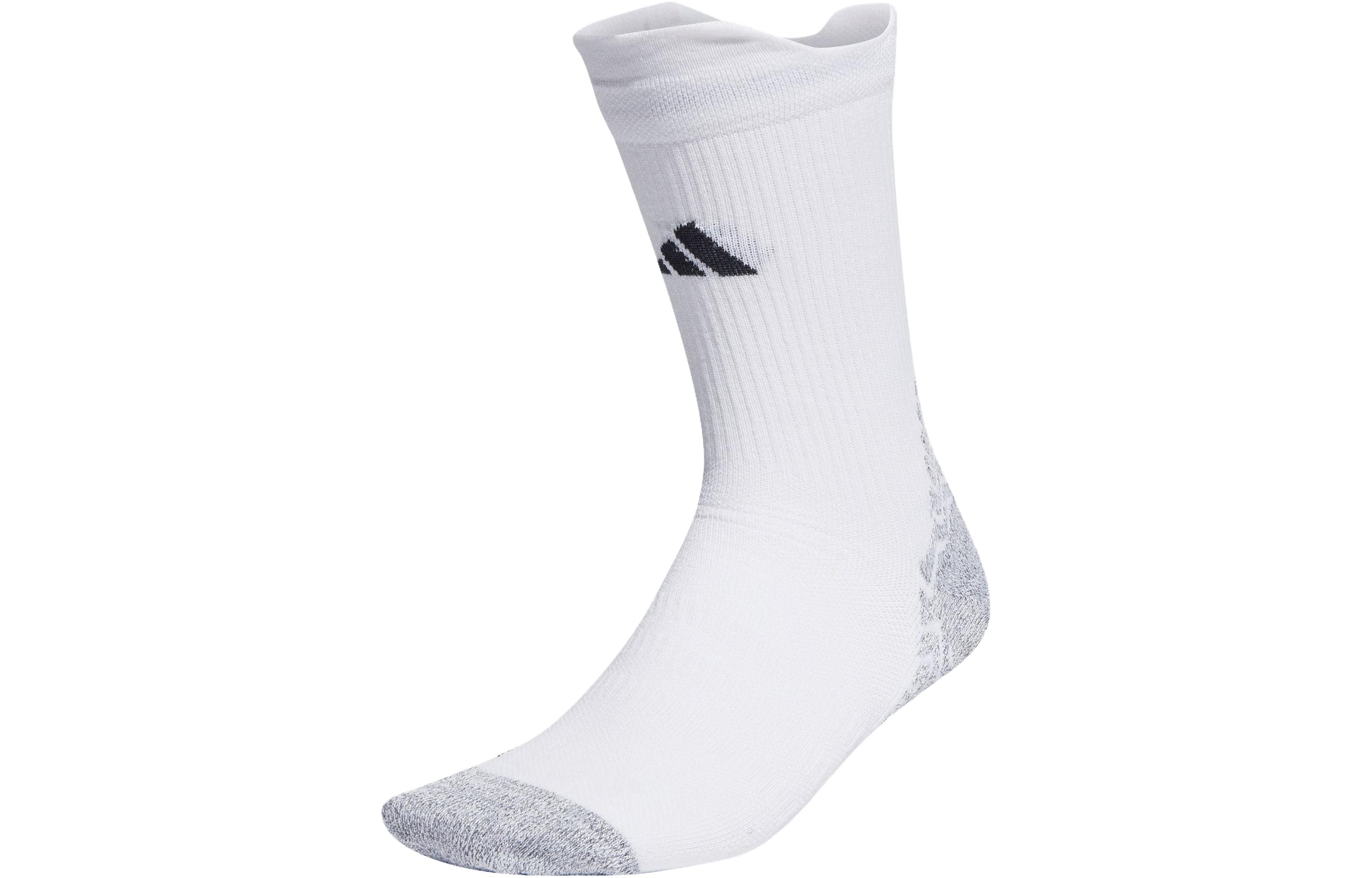 Носки adidas GRIP KNITTED CREW (бело-черные)