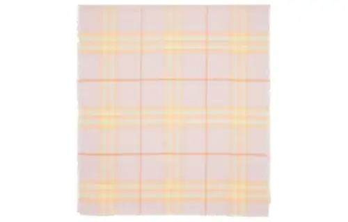Burberry Wool Knit Scarves Women's Pink