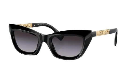 Burberry Metal Cat Eye Sunglasses Women's Black