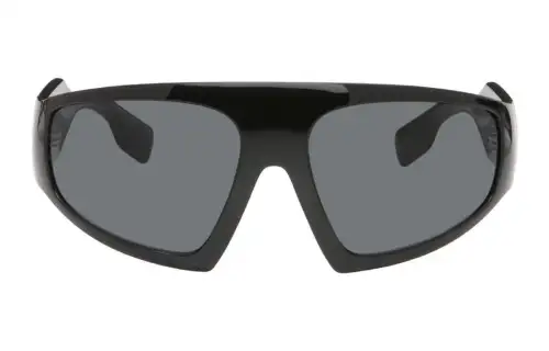 Burberry Acetate Cat Eye Sunglasses Men's Black