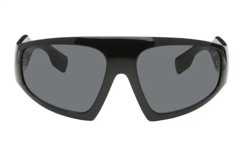 Burberry Acetate Cat Eye Sunglasses Men's Black