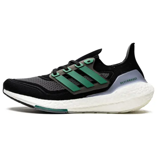 Adidas Ultra Boost 21 Black Sub Green