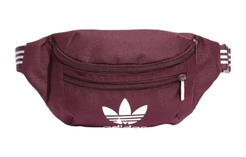 Adidas Originals Trefoil Recycled Polyester Shoulder Bag, Crossbody Bag, Fanny Pack Regular Unisex Chestnut