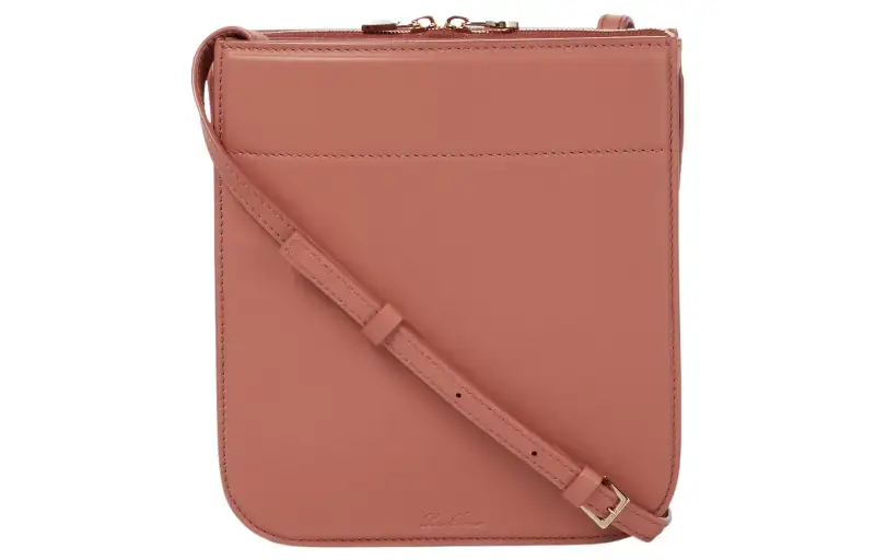 Loro Piana Calfskin Crossbody Bags Mini Women's Pink