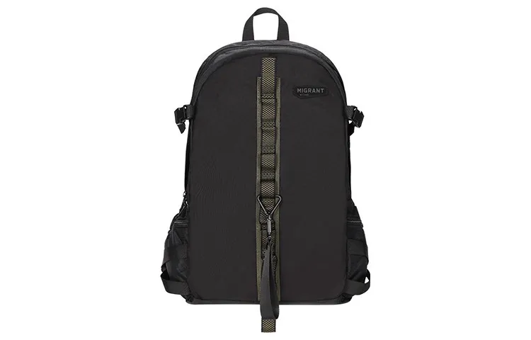Mizuno Nylon Backpack Unisex Black