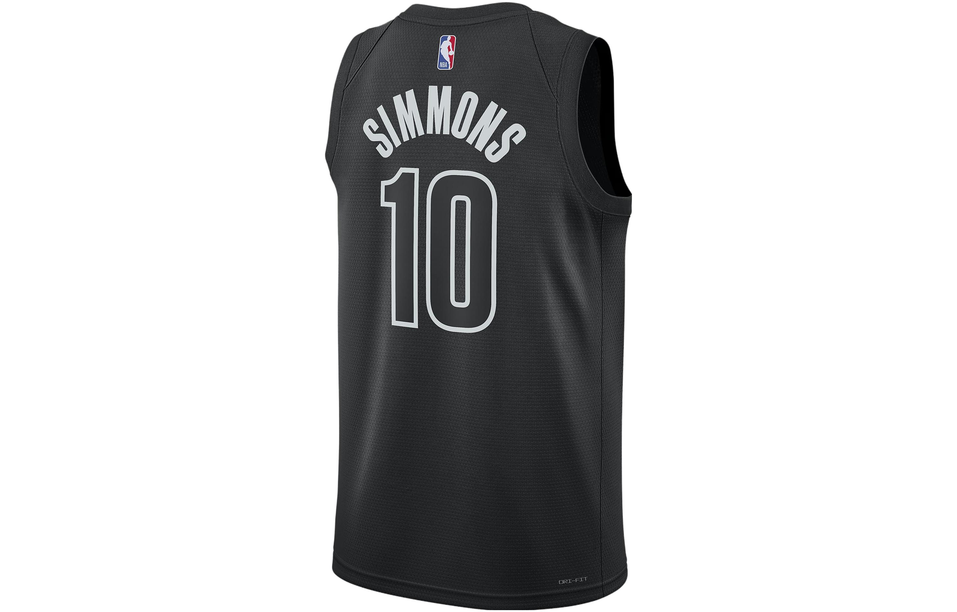 Jordan Brooklyn Nets Statement Edition Soccer Jersey Brook Nets Men’s Black