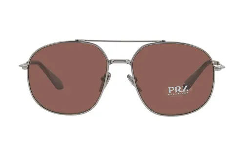 PRADA Metal Aviator Sunglasses Men's Silver