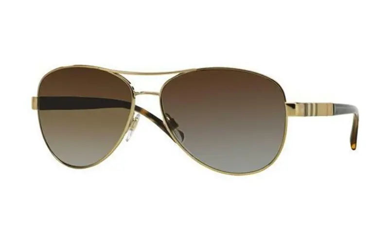 Burberry Aviator Frame Sunglasses