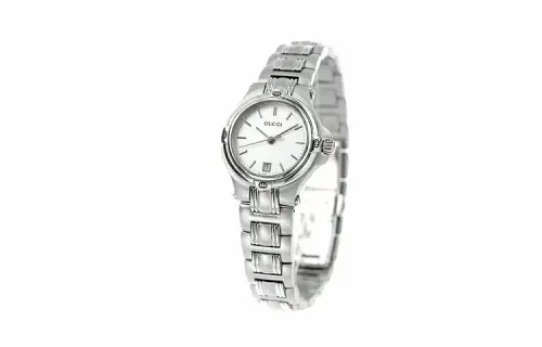 GUCCI Wrist Watch Quartz Movement Stainless Steel Strap 28mm White Dial Women's Watch Water Resistant For Everyday Use