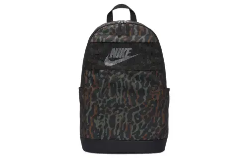 Nike Elemental Recycled Polyester Backpack Unisex Black & White