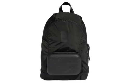 Adidas Originals Recycled Polyester Plain Weave Fabric Backpack Regular Unisex Black