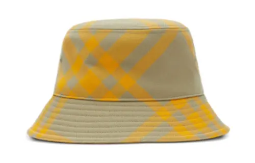 Burberry Polyester, Cotton, Wool Bucket Hats Men's Yellow