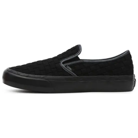 Vans Slip-on Skateboarding Shoes Unisex Low-top Black