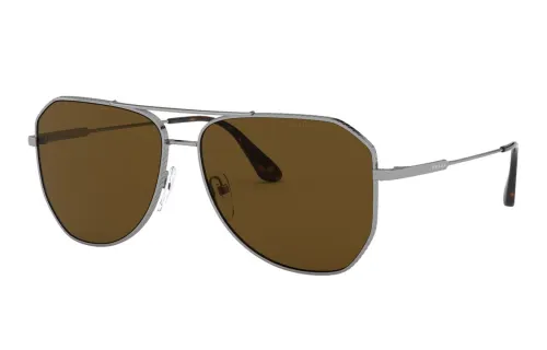 PRADA Aviator Sunglasses Men's Silver
