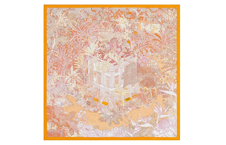 HERMES Faubourg Scarves Women's