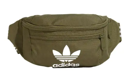 Adidas Originals Trefoil Polyester Crossbody Fanny Pack Unisex Green