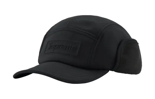 Supreme Polyester Hats & Caps Unisex Black