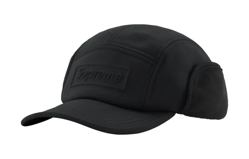 Supreme Polyester Hats & Caps Unisex Black