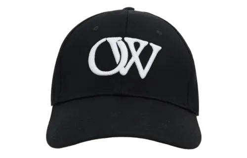 OFF-WHITE Logo Embroidered Baseball Cap