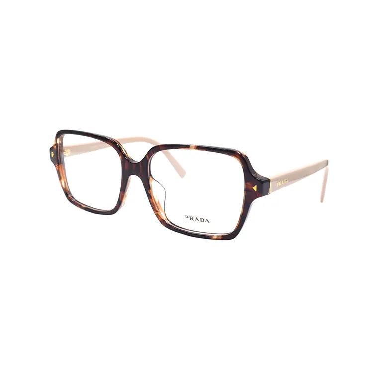 【Replicated_PM】tortoiseshell-detailed square-frame glasses