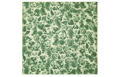 Burberry Silk Scarves Unisex Green