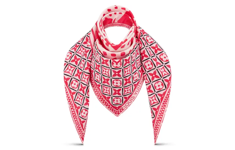 LOUIS VUITTON Scarves Women's Red