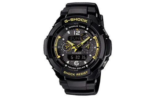 CASIO Unisex Black Watch G-1250B-1A