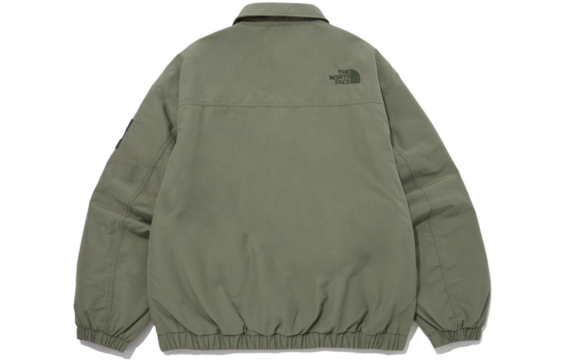 Куртка The North Face (зеленая) — фото 2