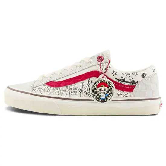 Vans Style 36 Skateboarding Shoes Unisex Low-top White