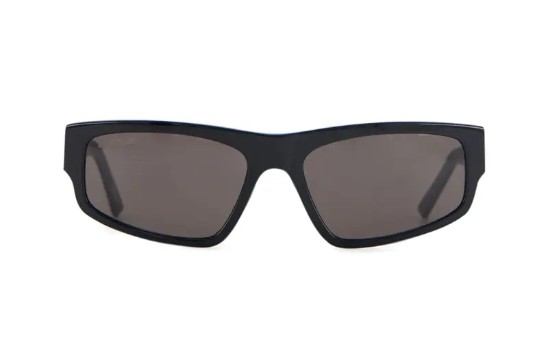 Balenciaga D Frame Flat Sunglasses