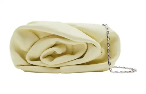 Burberry Lambskin One Shoulder Crossbody Clutch Women's Beverage Yellow