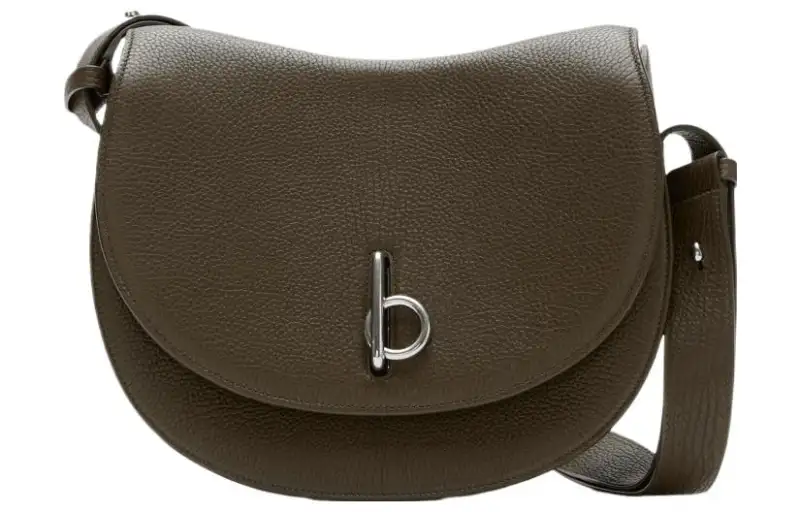 Burberry Calfskin Shoulder Bag, Crossbody Bag, Handbag Medium Women's Taupe