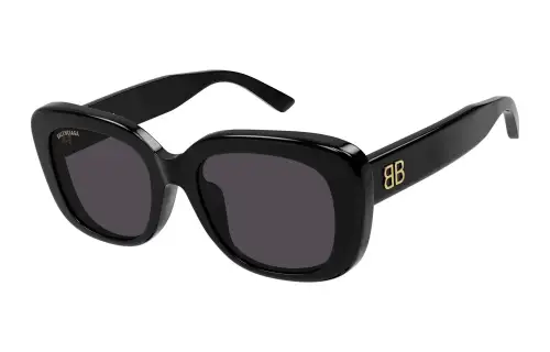 Balenciaga Square Sunglasses Women's Black