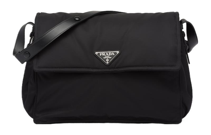 Женская сумка Prada Re-Nylon (черная)