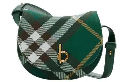 Burberry Adjustable Strap Calfskin Trim Crossbody Bag, Shoulder Bag Women's Ivy