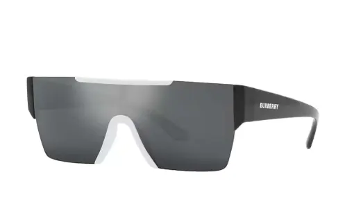 Burberry Acetate Square Sunglasses Men's Black
