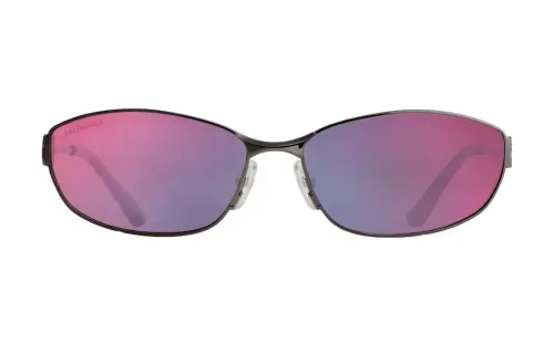 Balenciaga Irregular Shape Sunglasses Women's Black