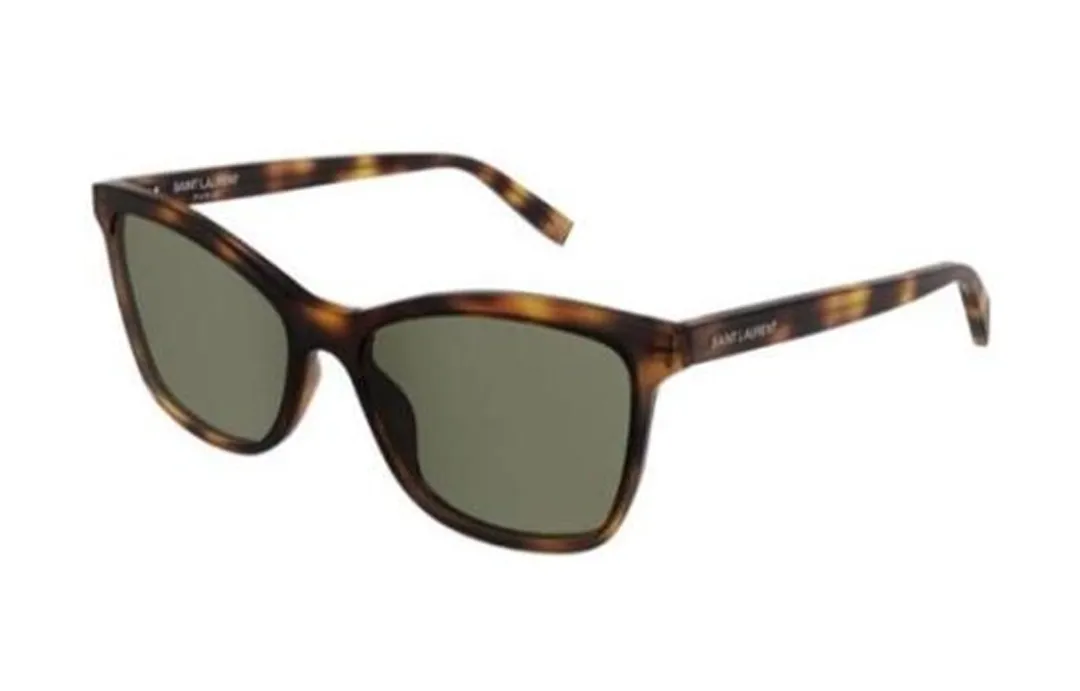 SAINT LAURENT Cat Eye Frame Acetate Sunglasses