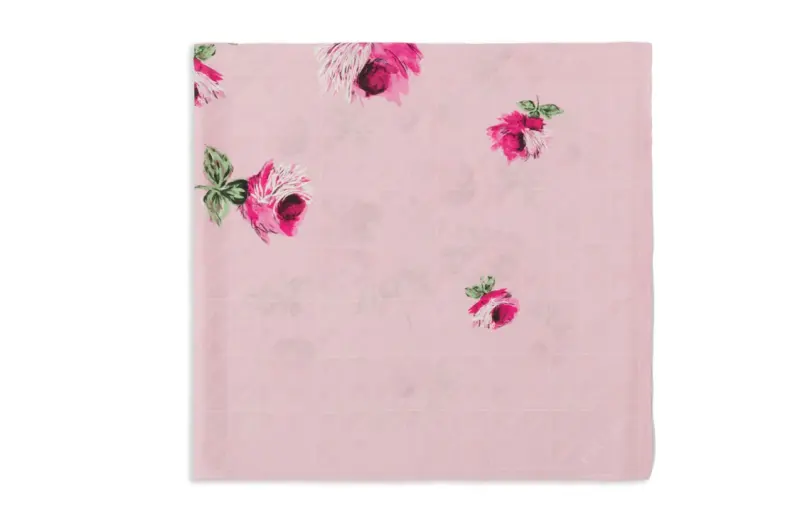 PRADA Crepe de chine Jacquard Scarf