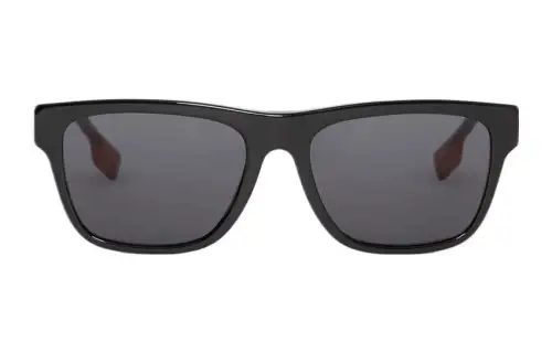 Burberry Eyewear Vintage Check Detail Square Frame Sunglasses