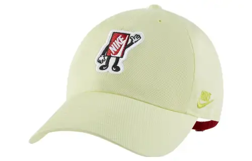 Nike Cotton, Polyester Baseball Caps Kids' Yellow