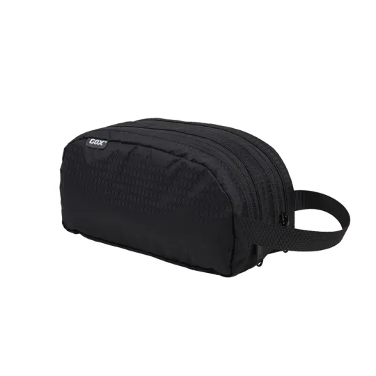 GOX Nylon Wet/Dry Separation Double Layer Toiletry Bag Medium Unisex