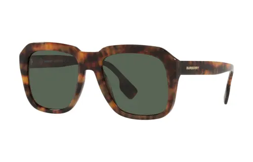 Burberry Plastic Irregular Shape Sunglasses Men's Brown