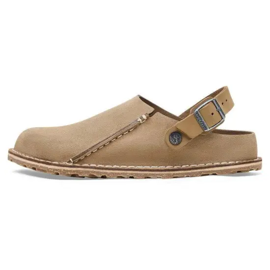 Birkenstock Lutry Suede Clogs