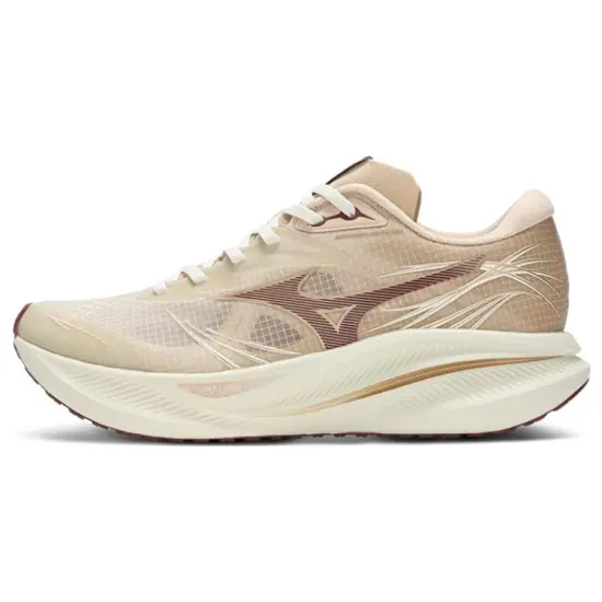 Mizuno Casual Shoes Unisex Low-Top Bamboo Shoot White/Wheat