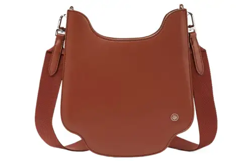 Loro Piana Sesia Calfskin Crossbody Bags Extra Mini Women's Brown